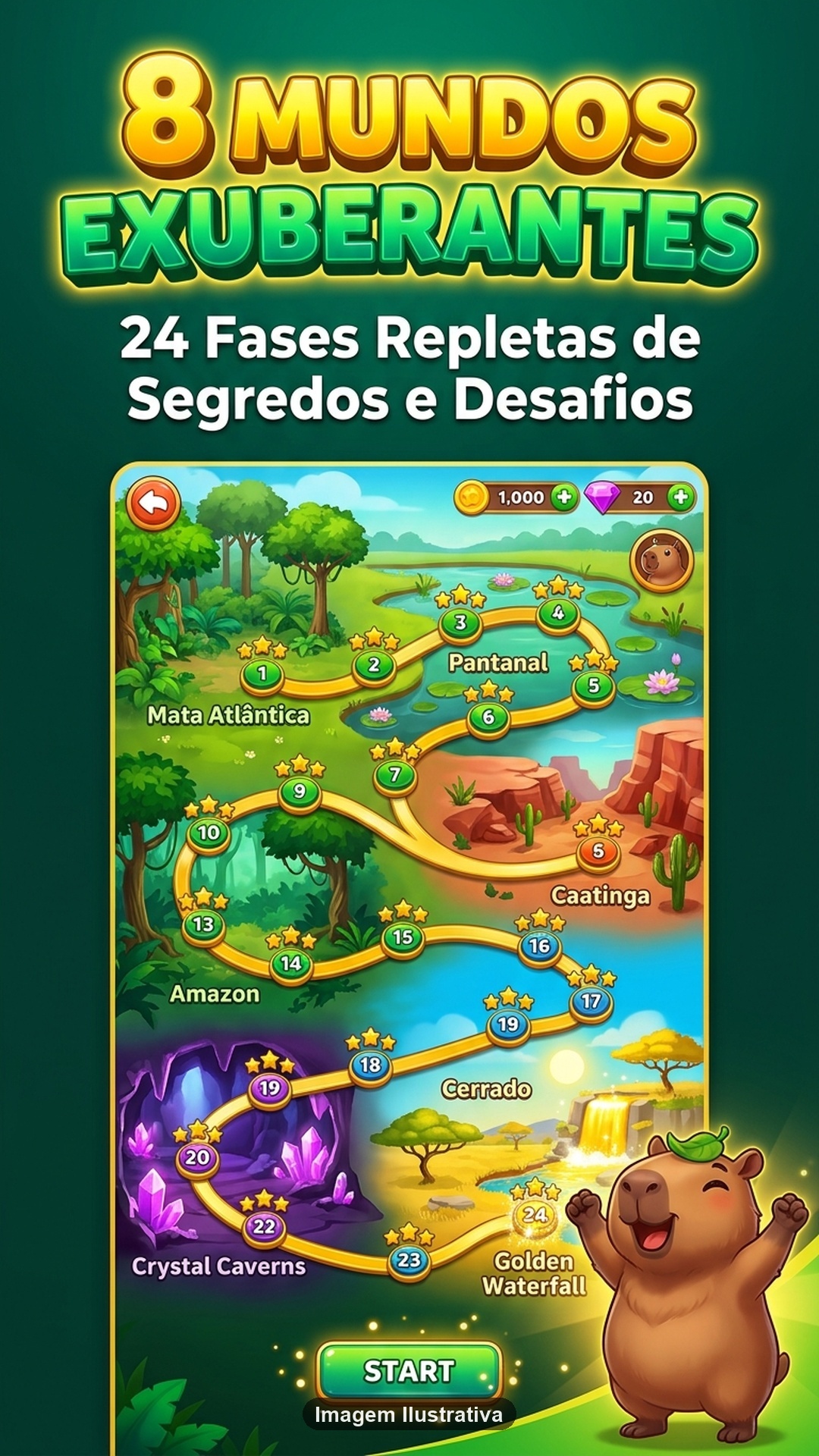 8 Mundos Exuberantes